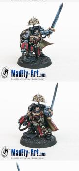 Deathwatch Terminator Captain by MadFlyArtStudio
