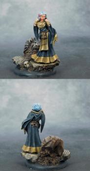 Ostarzha, female Elf Cleric by The Huntress