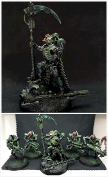 Necrons Overlord & Kill team by zxf138956zxf