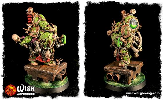Death Guard Foul BlightSpawn by Wish Wargaming