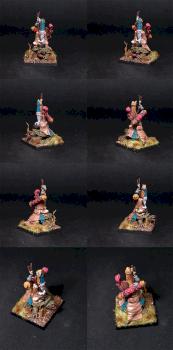Coolminiornot Rising Sun  Kazou Old Sage by belminiart