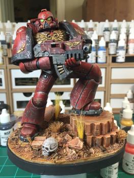 Blood Angel Space Marine by VoarDalagh