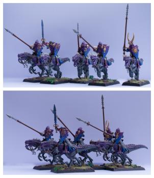 Cold one knights, Drakespawn knights by Resurrection