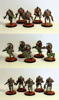 Necron Praetorians by Aenarel