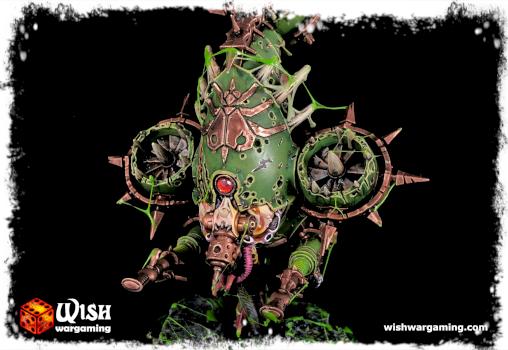 Death Guard Foetid Bloat-drone by Wish Wargaming