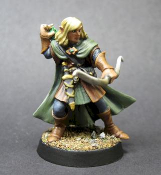 07006: Lanaerel Grayleaf, Elf Ranger by mikecarrero