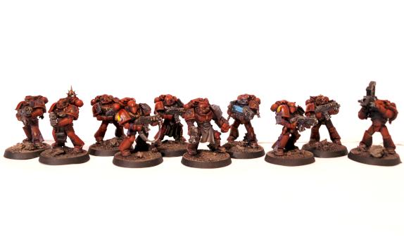 Blood Angels Tactical Squad by Grim Factorum