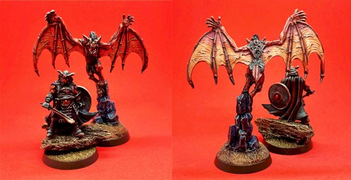 Hobgoblin Captain and Crazy Bat by Nighbreeze