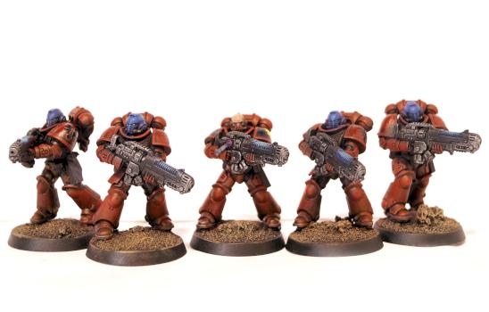 Blood Angels Primaris Hellblasters by Grim Factorum