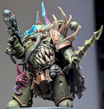 Plague Marine Champion by leftyuk