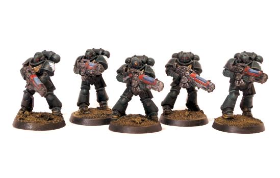 Dark Angels Primaris Hellblasters by Grim Factorum