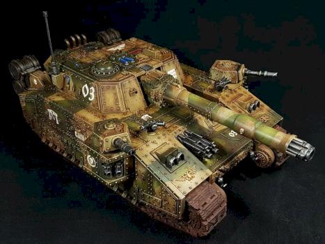 Astra Militarum Shadowsword by Kneeil