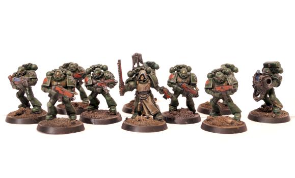 Dark Angels Tactical Squad by Grim Factorum
