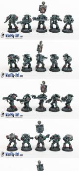 Damned Legionnaires Squad by MadFlyArtStudio