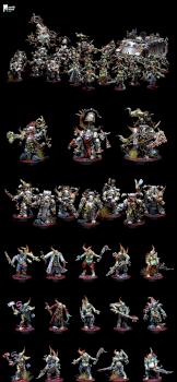 Death Guard Lords of Decay by castlebrush