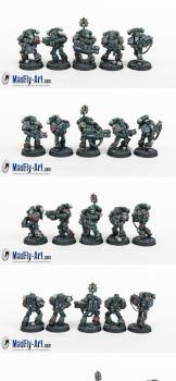 Damned Legionnaires Squad by MadFlyArtStudio