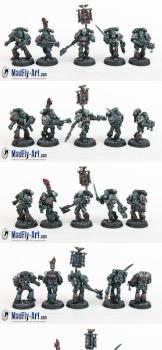 Damned Legionnaires Squad by MadFlyArtStudio