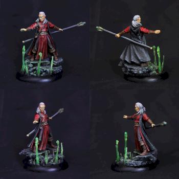 Kind of magic. Mordheim Elf Mage. by Old-Red-Goblin