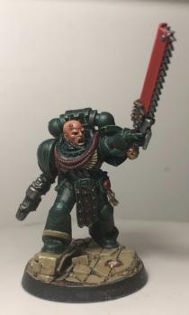 Dark Angels hero sergeant by juura