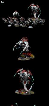 Tyranid Hive Fleet Kraken by castlebrush