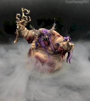 Nurgle Maggotkin Rotigus by PiratePaintingFXBG