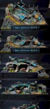 Astra Militarum Airfield by zulus