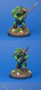 Orc Warrior (28 mm) by melihov