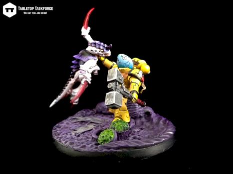 Imperial Fish space marine by Tabletoptaskforce