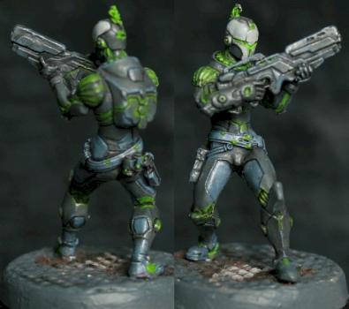 Myrmidon with Combi Rifle by ziabella