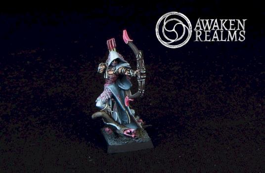 Wood Elves Waywatcher japanese cherry blossom style by Awaken Realms