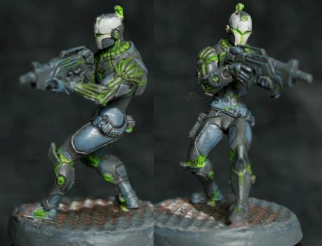 Myrmidon with Combi Rifle by ziabella