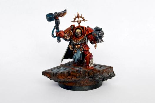 Blood Angels Terminator Captain Karlaen by banzai1000