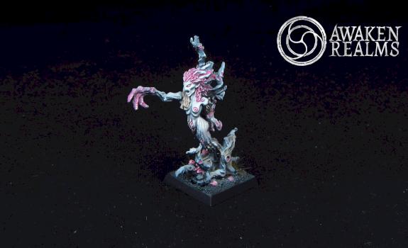 Wood Elves Drycha branchwraith japanese cherry blossom style by Awaken Realms