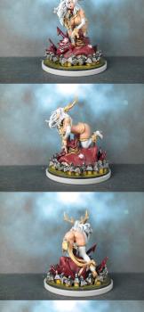 Kingdom Death Xmas Pinup Twilight Knight by Danit