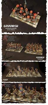 Red Chaos Dwarfs army (part 1) by Gruumsh