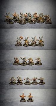 Blood Bowl Dwarf Team by Matpaint