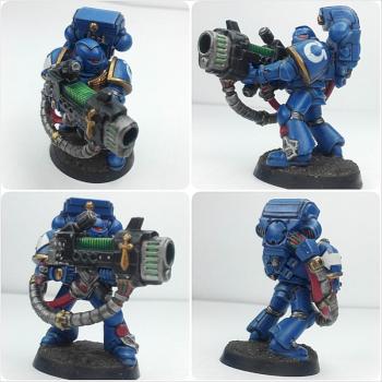 Ultramarines conversion from Dark Vengeance by Tevet