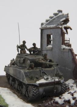 Sherman à Bastogne - 3 by Corbec