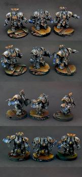 Space Marine Centurion Squad by Wermilion
