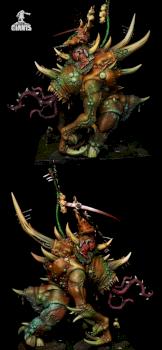 Morbidex Nurgle Lord on Maggoth by slawek
