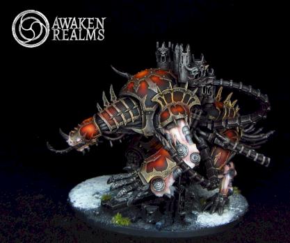 Chaos Space Marines Maulerfiend by Awaken Realms