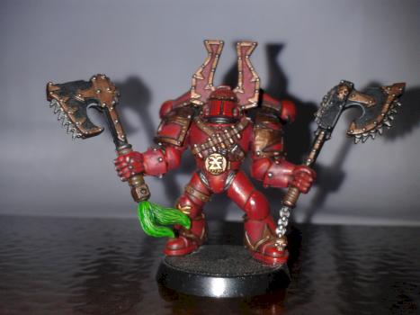 khorne berserker by thefinnster