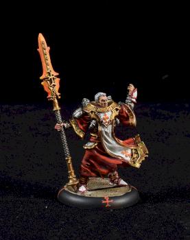 Menoth Journeyman Caster - Initiate Tristan Durant by SpeccyAU