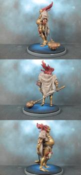 Kingdom Death Gold Smoke Knight by Danit