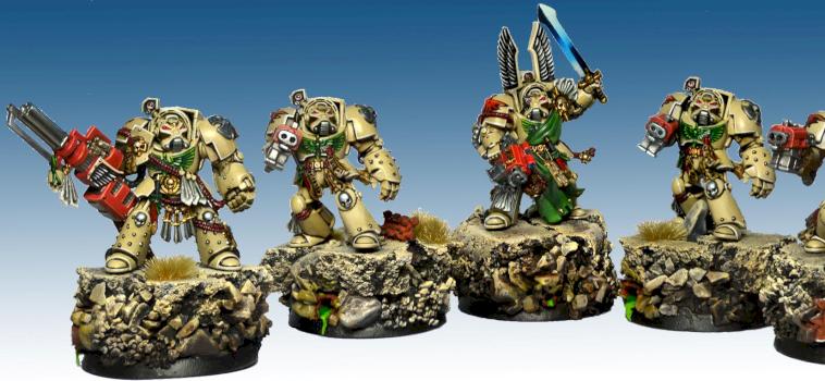 Deathwing Terminator Squad by Felik