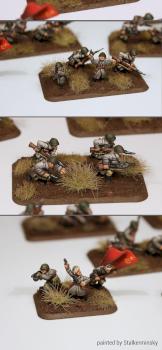 Flames of war Soviet infantry platoon by stalkerminsky