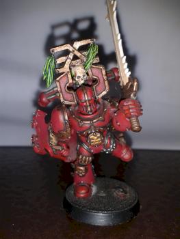 khorne berserker by thefinnster