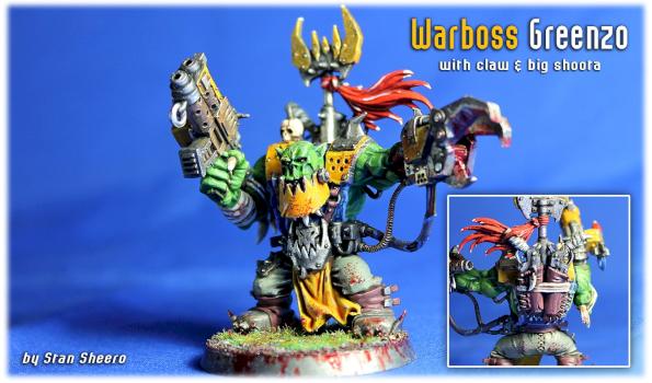 Ork Warboss by Venoise
