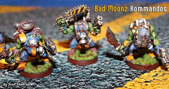 Ork Kommandos by Venoise
