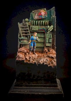 Vaultboy from Fallout by Jürgen Frank